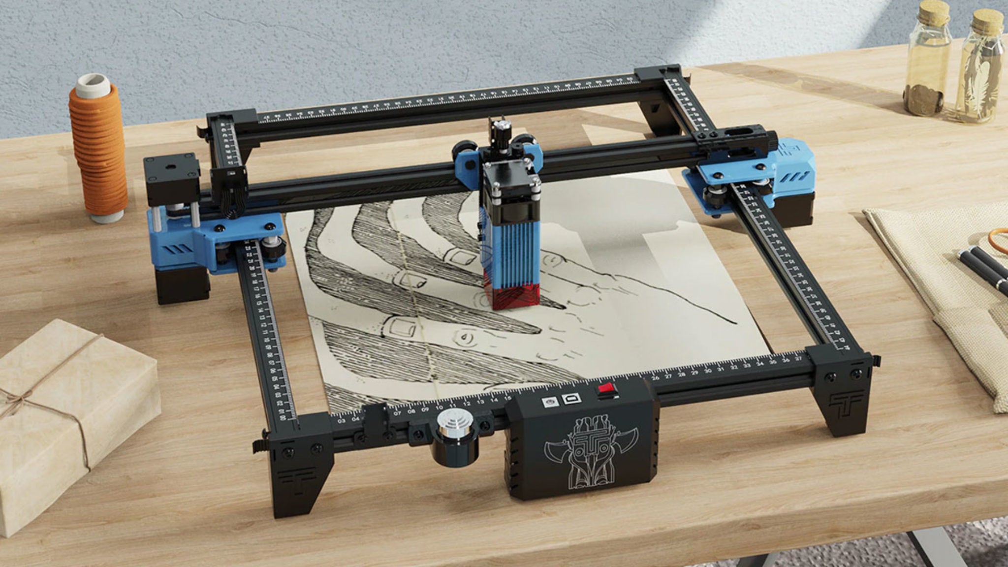 Using the TwoTrees TTS-55 Laser Engraver: A Guide – GearBerry