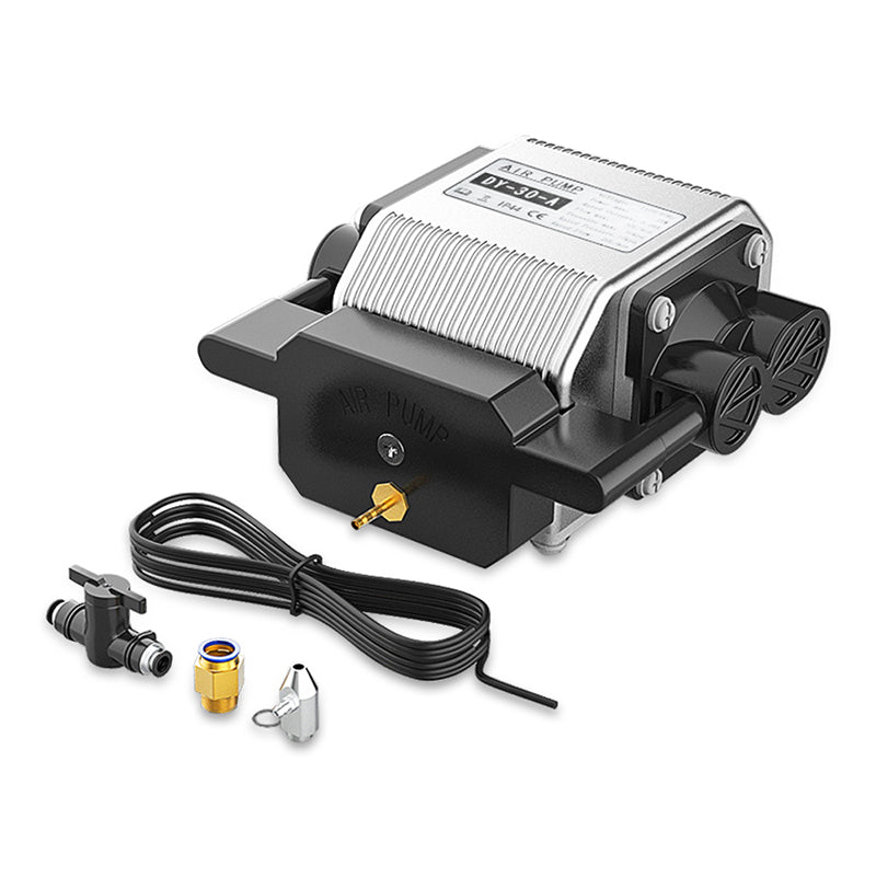 80W Laser Module +Air Assist Pump Kit with Adjustable 30L/Min,for