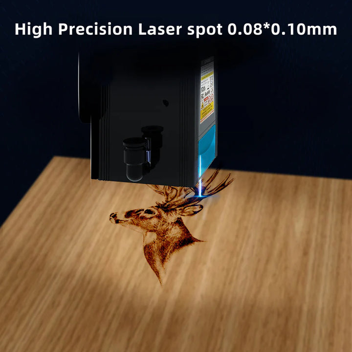 LGT Longer RAY5 20W Laser Engraver and 77pcs Longer Laser Engraving  Material Kit DIY Material Package