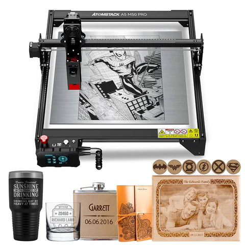 Atomstack A5 M50 Pro Laser Engraver Reviews, Prices, Specs - GearBerry 4
