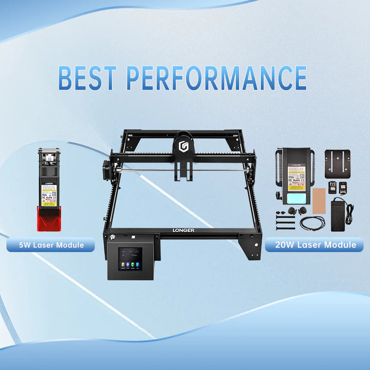 LONGER RAY5 20W Laser Engraver Reviews, Prices, Specs - GearBerry 8